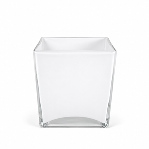 Vaso vetro bianco piccolo