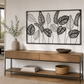 Quadro Decorativo in Metallo Nero