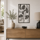 Quadro Decorativo in Metallo Nero