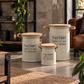 Set tre contenitori con coperchio