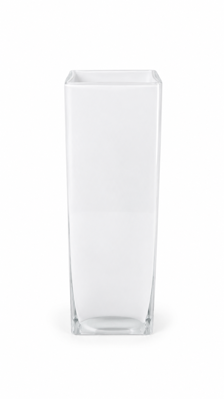 Vaso vetro bianco grande