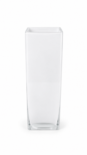 Vaso vetro bianco grande
