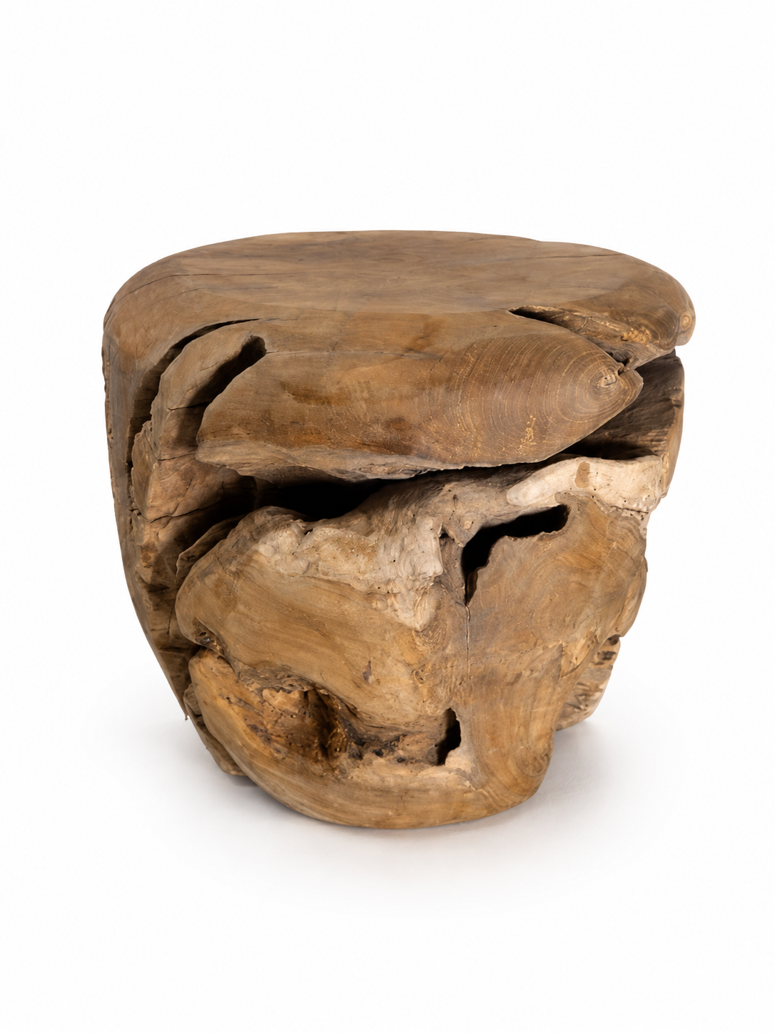 Tavolino/Sgabello Teak Naturale