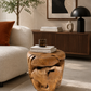 Tavolino/Sgabello Teak Naturale
