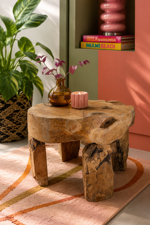 Tavolino Teak Naturale